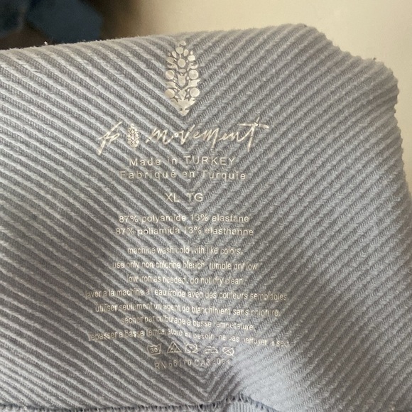 Free People Movement Powder Blue Compression Long Sleeve Tee - Picture 4 of 7